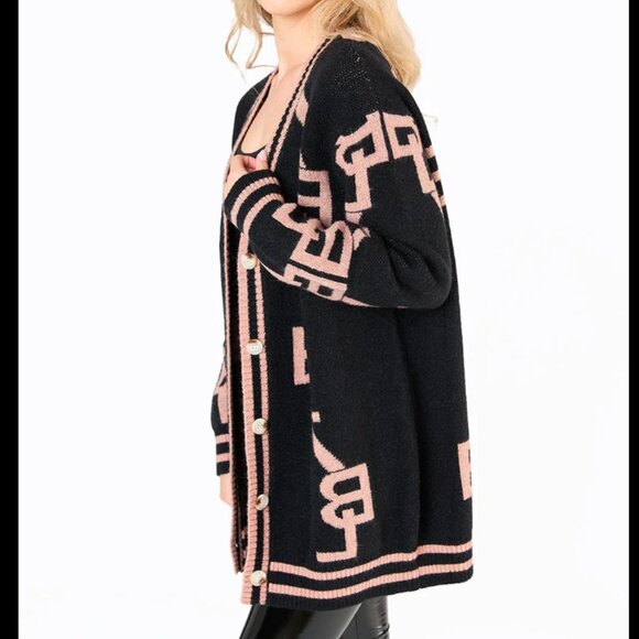 Varsity Saddle Cardigan - Picture 4 of 9